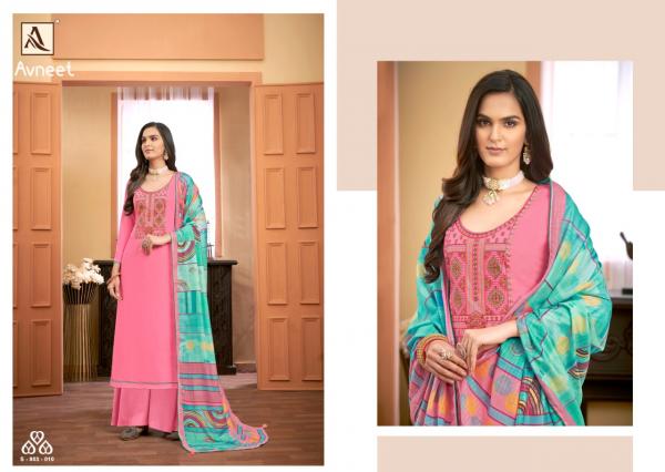 Alok Avneet Designer Embroidery Salwar 